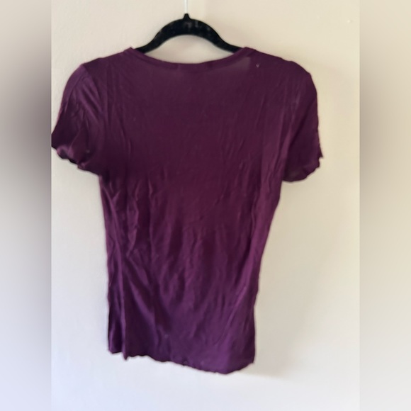 Purple Fitted Tee - Picture 2 of 3